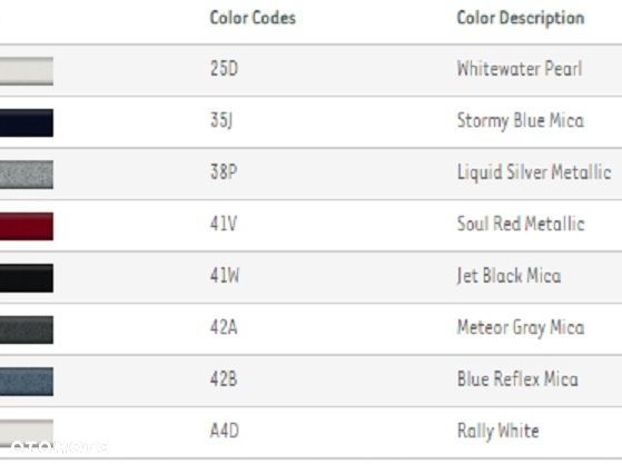 Zaślepka spryskiwacza MAZDA 6  GJ  2012 - KOLORY - 6