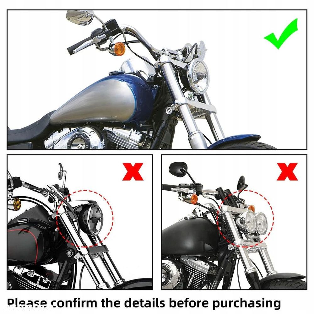 Owiewka przednia z szybą Harley Dyna - 2