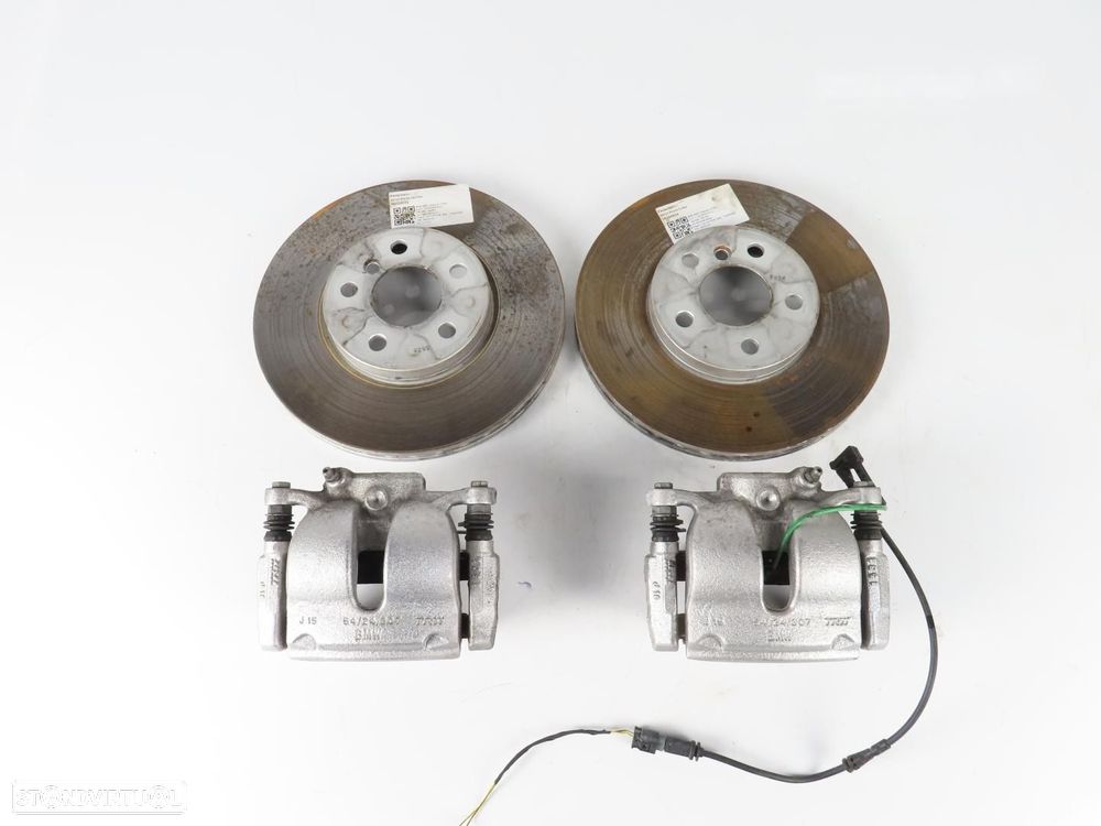 Conjunto de Travões / Pinças / Travagem Desportiva Frente Usado / Original BMW 2... - 1
