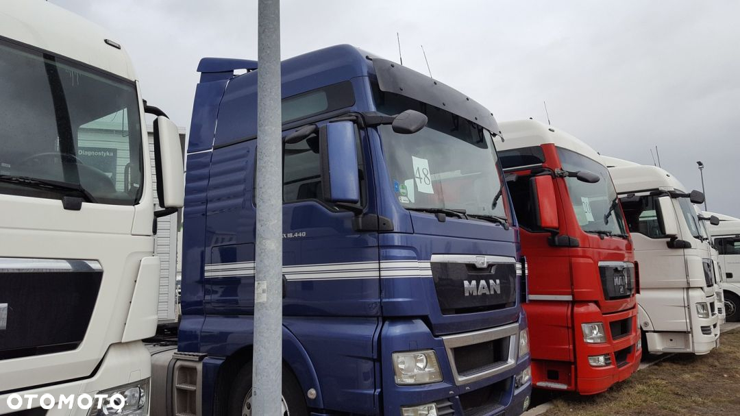 MAN TGX TGA XXL spojlery spoilery kabiny owiewki - 7