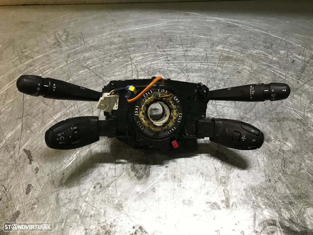 COMUTADOR / MANETES LUZES / PISCA / FITA AIRBAG PEUGEOT 208 98030386ZD COM2008 - 1