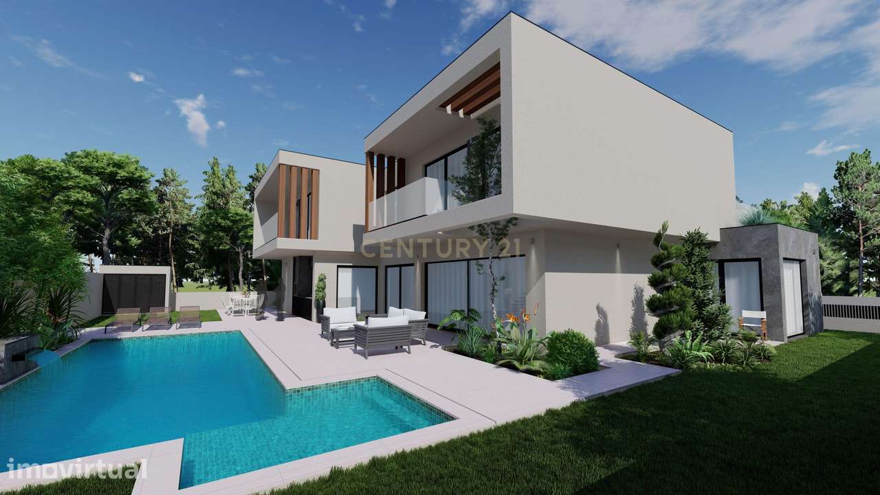 Moradia T4 de Arquitetura Contemporânea com Piscina - Grande imagem: 3/10