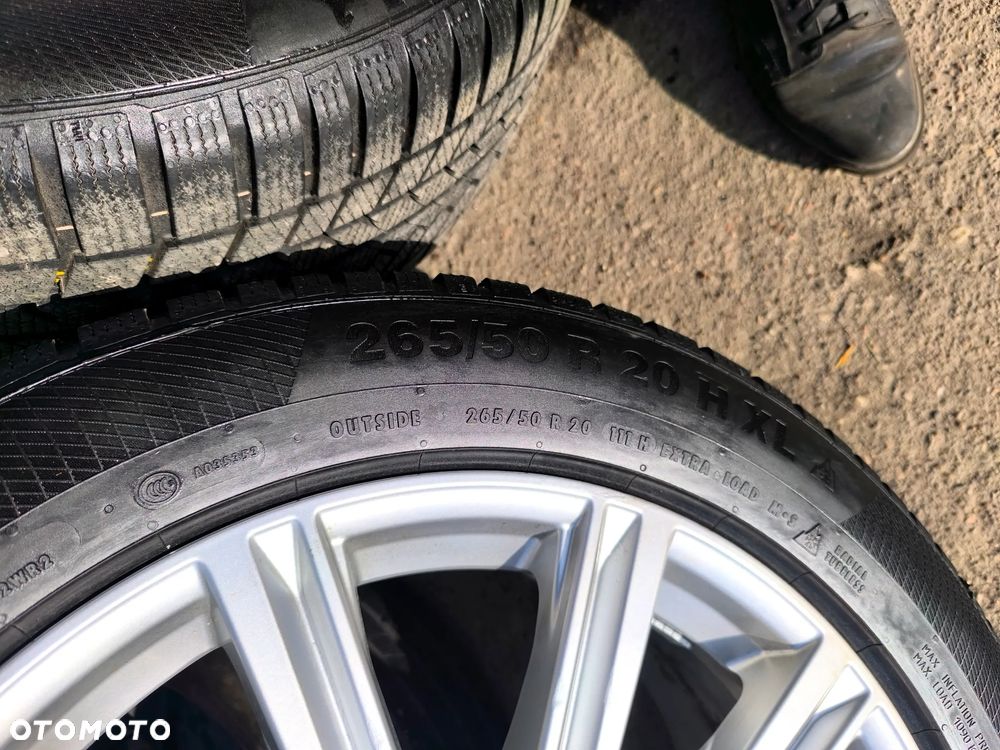 265/50R20 111H XL Opony Zimowe Zima CONTINENTAL AO WinterContact TS850 P TS 850P 850 8,5mm J.NOWE DEMO 23r. Legnica ALU-RAD 265/50 - 8