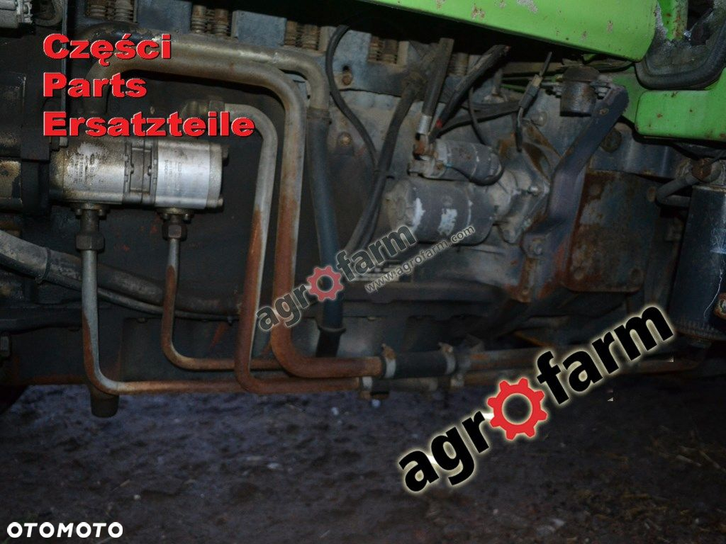 Deutz DX 90 części, skrzynia biegów, silnik, oś - 4