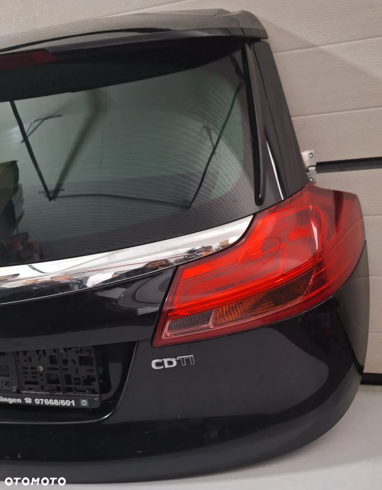 KLAPA BAGAZNIKA KOMPLETNA  -OPEL INSIGNIA A /2010 R./CZARNA-Z20R - 3