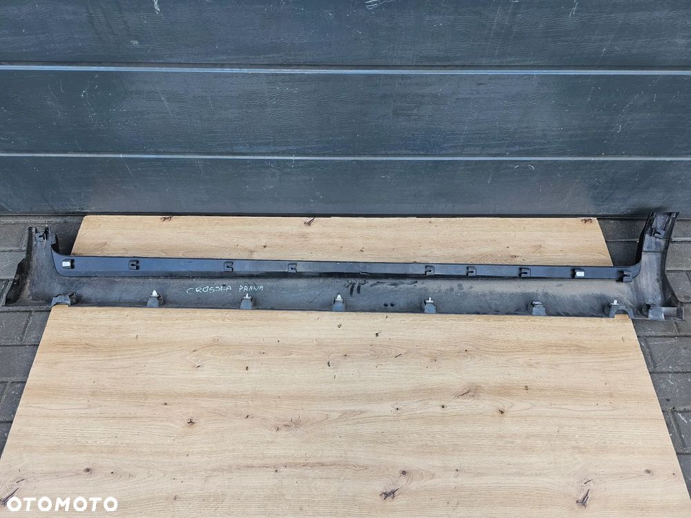LISTWA PROGOWA PRAWA OPEL CROSSLAND CZARNA 13482064 - 12