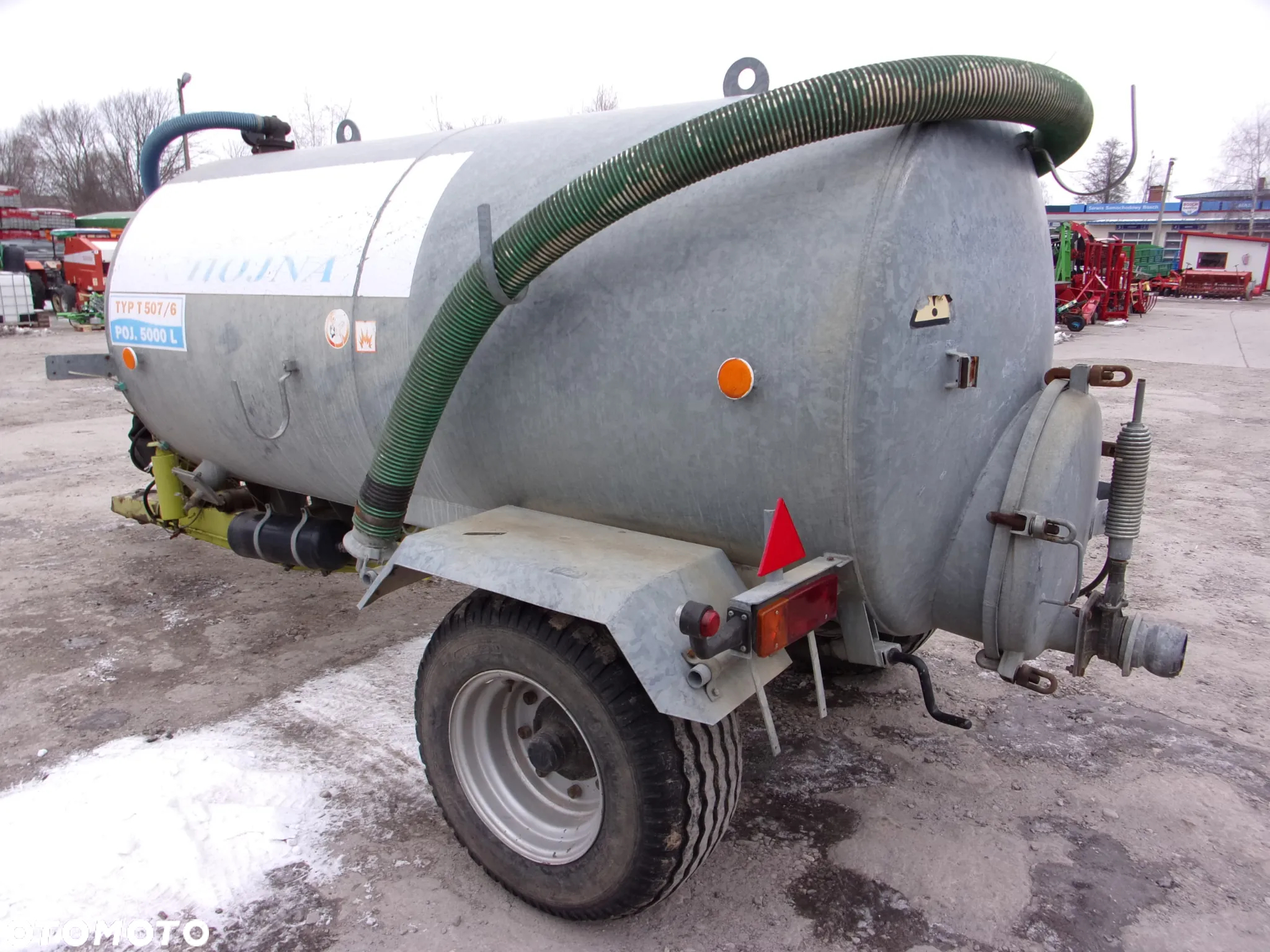 Inny Wóz Asenizacyjny POMOT T507/3 - 4000 litrów, Wóz do transportu wody pitnej Meprozet - Beczkowóz PW-1/5  5000 litrów, 3000 litrów, 6000 litrów - 14