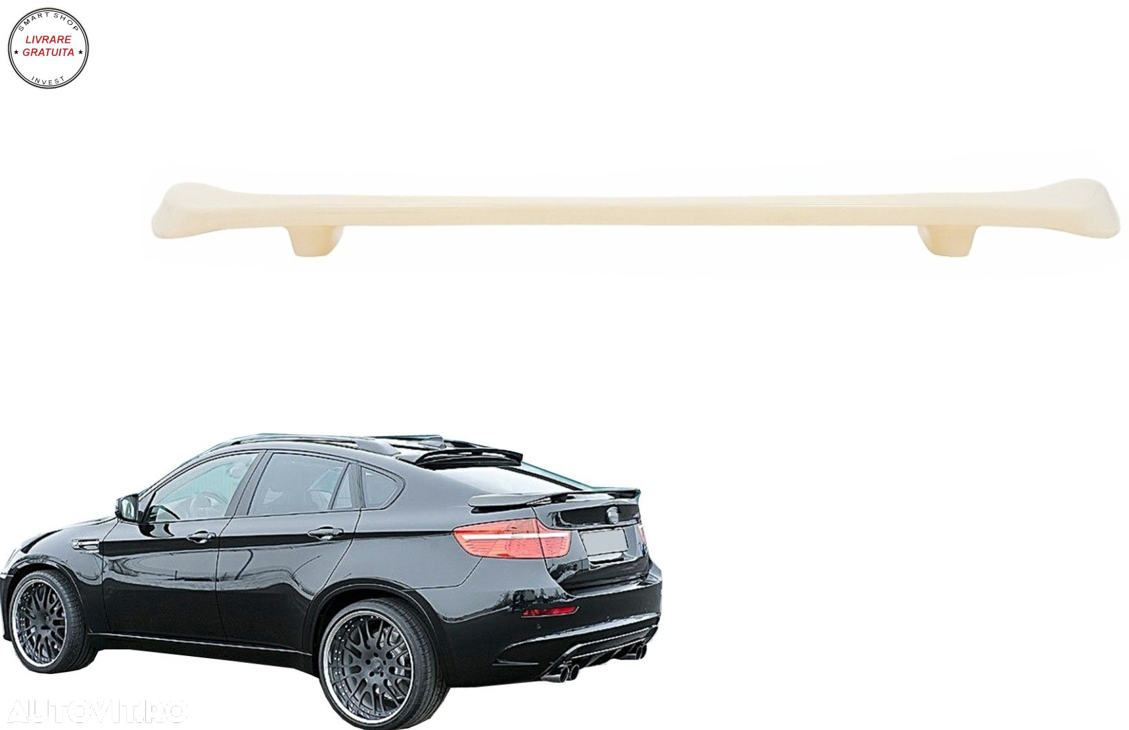 Eleron Portbagaj BMW X6 E71 E72 (2008-2015) Nevopsit- livrare gratuita - 6