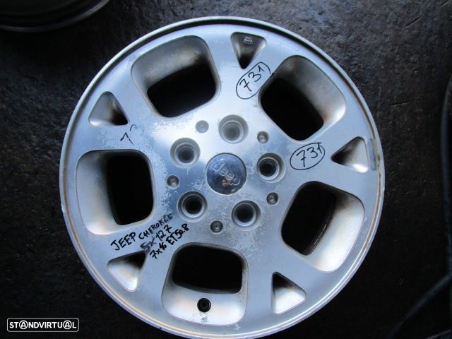 Jogo De Jantes JGJANT731 JEEP CHEROKEE ET50.8 7X16 5X127 71MM - 1