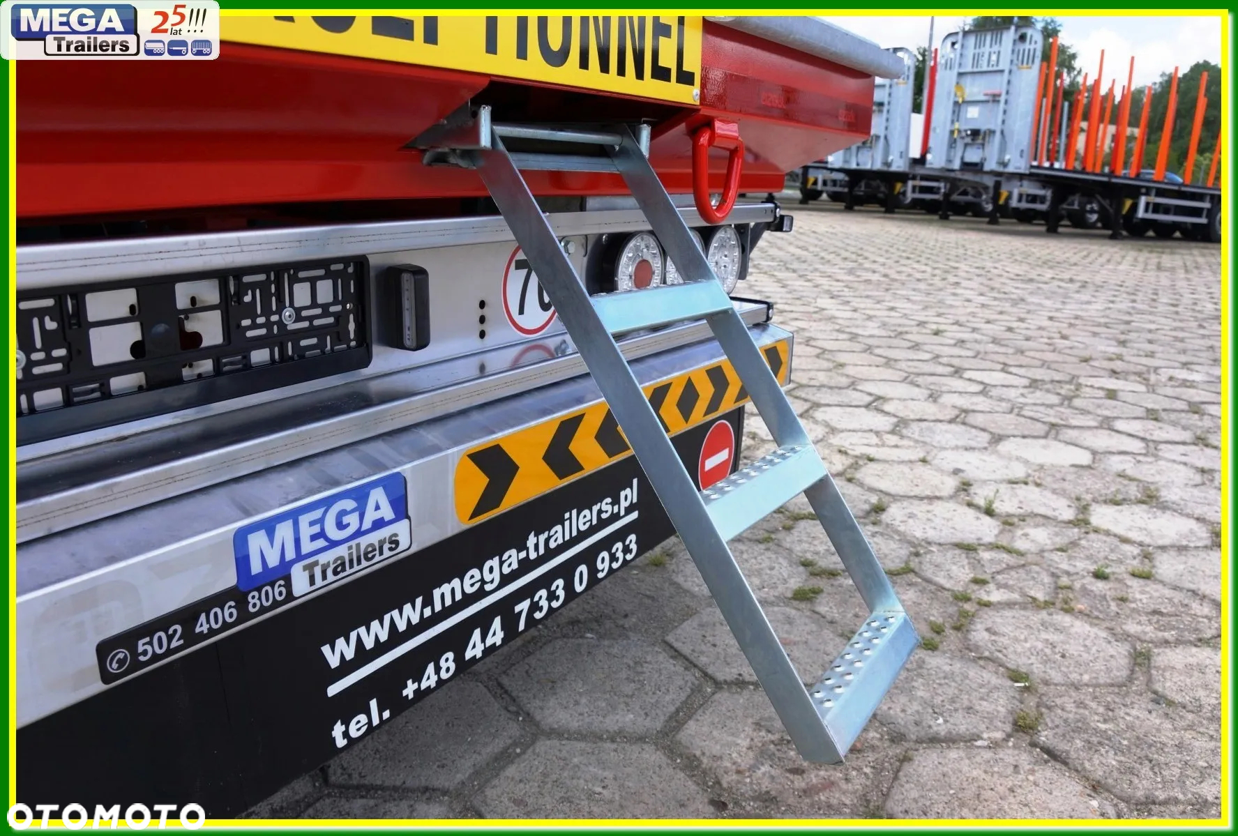 Inny PLATFORMA Mega osie 19,5 BPW, full ADR EX3 UNIWERSALNA !!! - 38