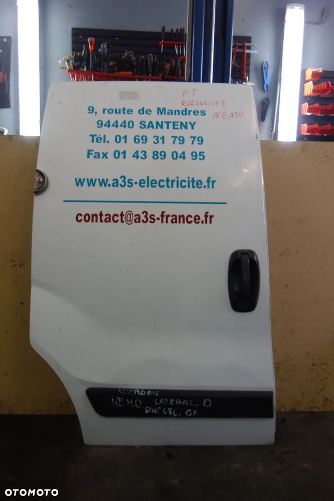 DRZWI PRAWE PRZESUWNE CITROEN NEMO - 2