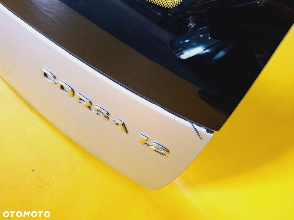 KLAPA TYŁ TYLNA SZYBA BAGAŻNIKA OPEL CORSA C HB 3D LAK: Z157 NR305 - 7