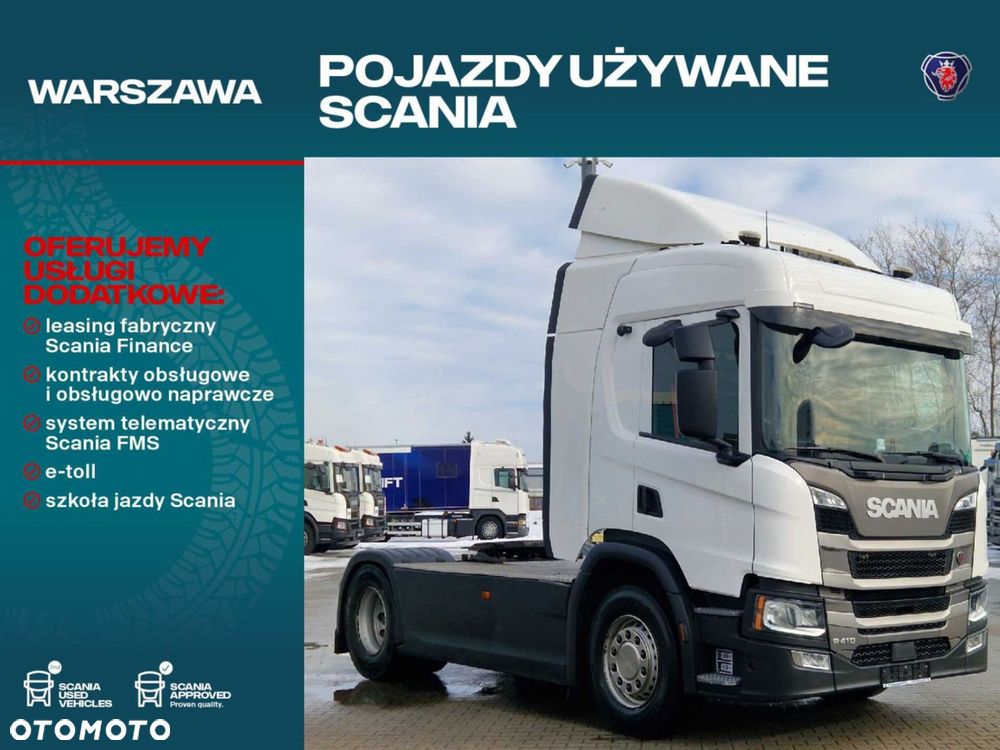 Scania P410A4X2NB Przód Na Poduszce - 1