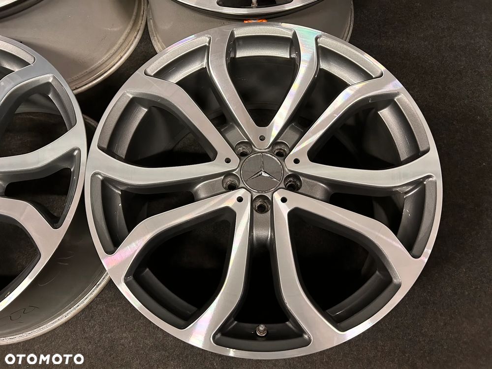 Alufelgi Mercedes GLE, GLE Cupe, GLS, ML W166 21 cali 5x112 4szt. Ładne z czujnikami! - 10
