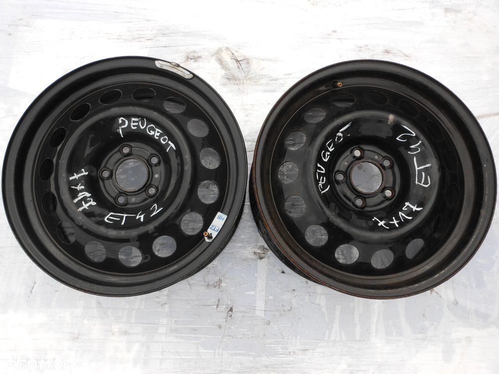 Felgi Felga Stalowe peugeot 5008 3008 7j17 et 42 5x108 - 1