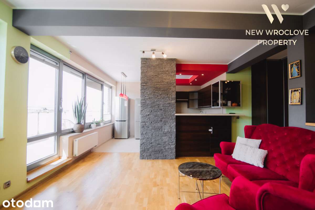 Dwupoziomowe mieszkanie 3-pokojowe | 82 m² | 2 bal
