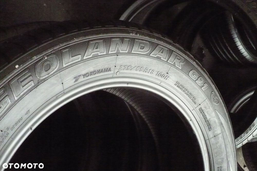 2x YOKOHAMA Geolandar G91 AV 235/55R18 6,3mm 2021 - 5
