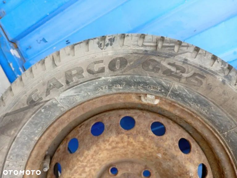 felga stalowa opona goodyear koło zapasowe 215/65r16c et50 5x118 trafic ii vivaro a - 5