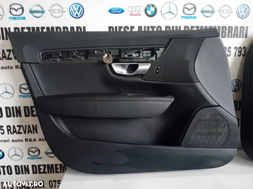 Fata Tapiterie Usa Piele Volvo S90 V90 An 2016-2020 Volan Stanga - 7