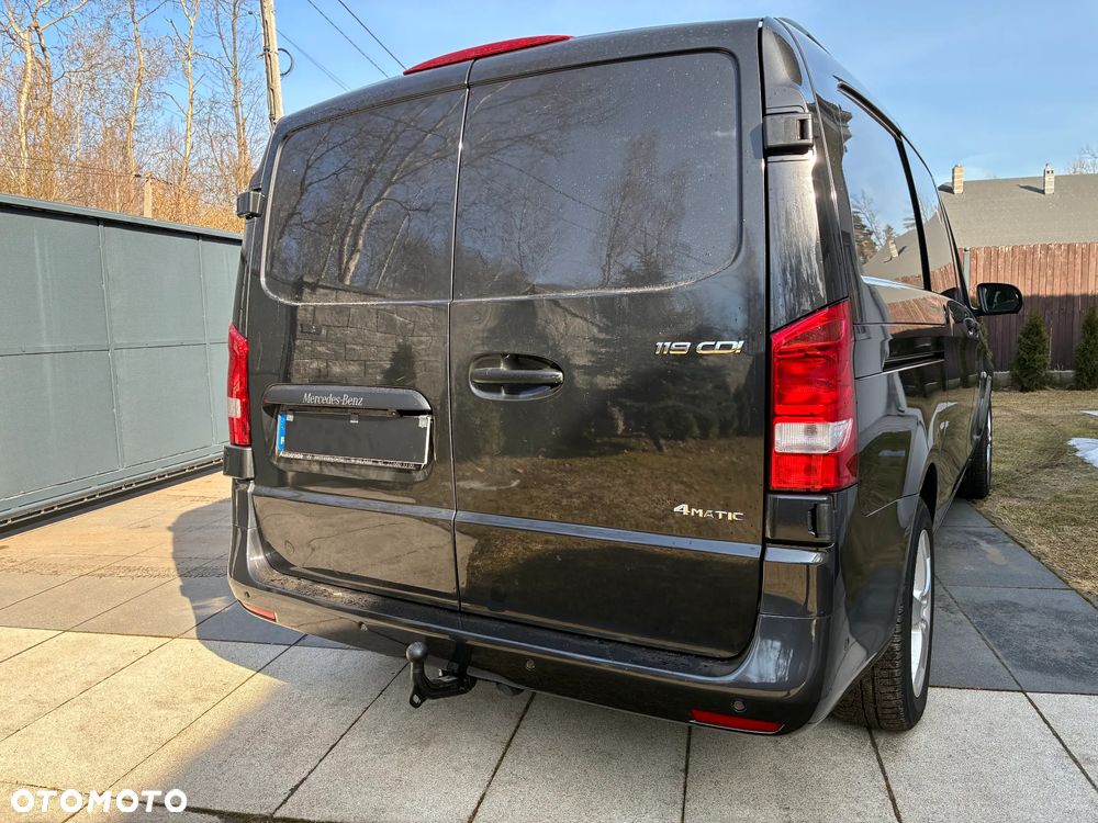 Mercedes-Benz Vito 119 Cdi 4x4 MIXTO 6 Osób 2.2CDI 190KM 7G-Tronic LED Grafit Tempomat Navi - 11
