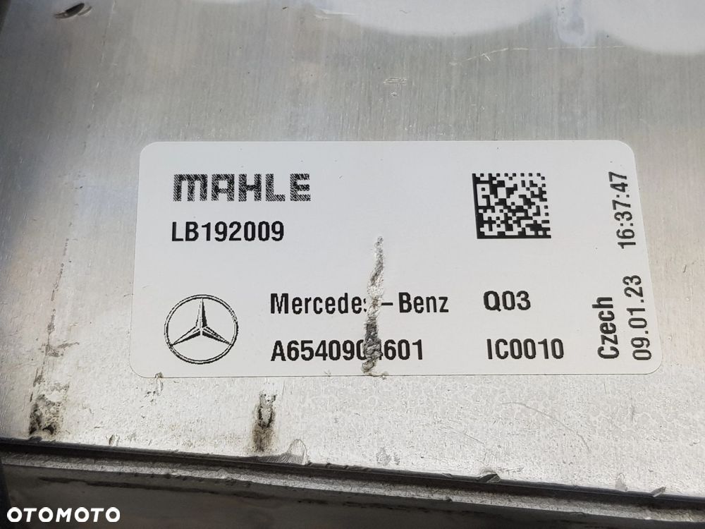 NOWA ORYGINALNA Chłodnica powietrza Intercooler Mercedes w206 w213 w222 - 9