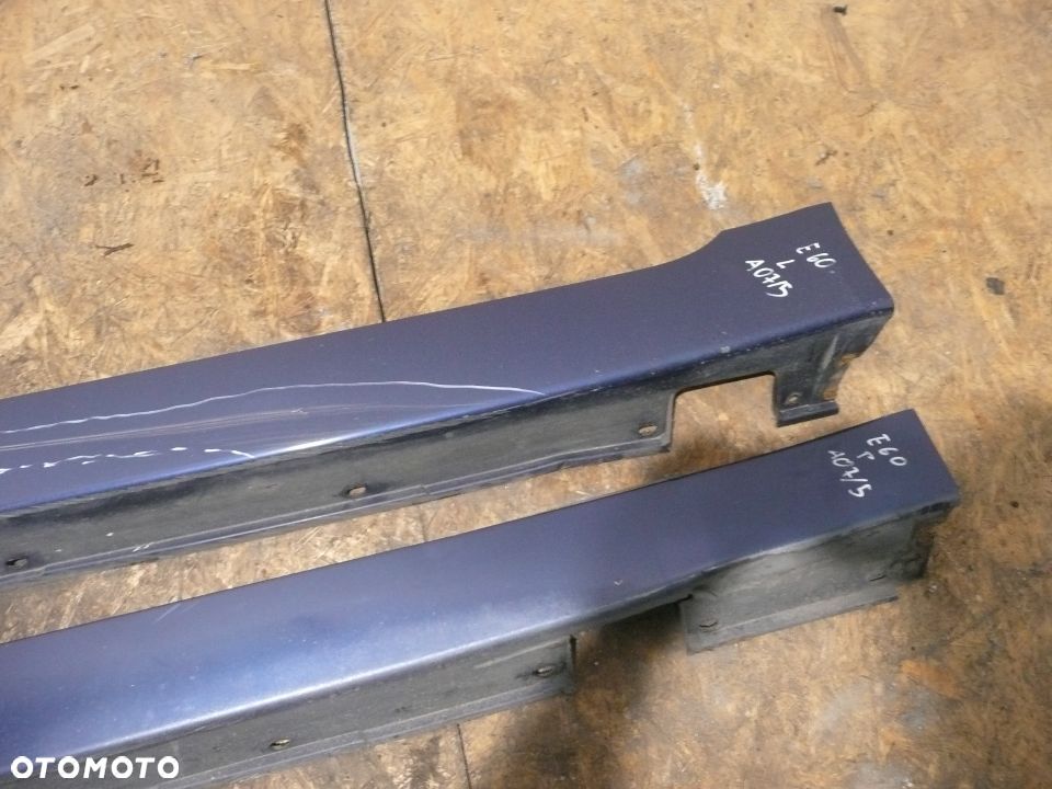 BMW E60 SEDAN 2.5B PRÓG PROGI NAKŁADKA PROGU PRAWA LEWA A07/5 - 2