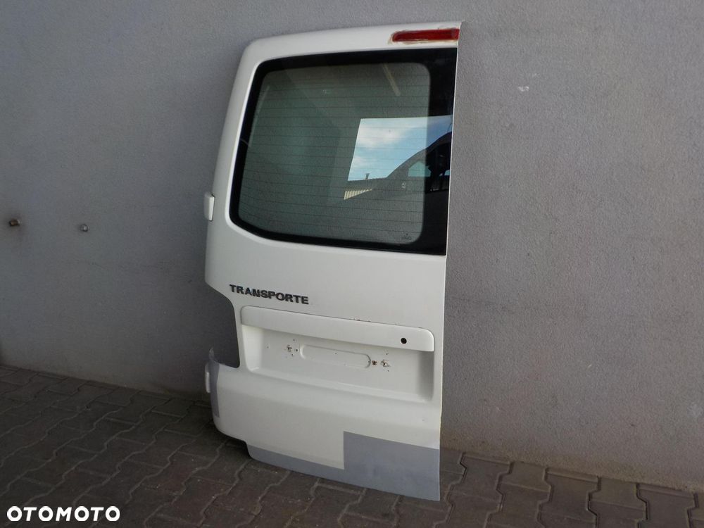 VW T5 T6 DRZWI SKRZYDEŁKOWE TYŁ TYLNE LEWE SZYBA - 3