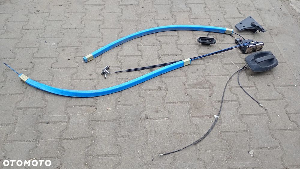 F.V Klamka drzwi PRZESUWNYCH zamek  PEUGEOT BOXER FIAT DUCATO CITROEN JUMPER Zamek drzwi PRZESUWNYCH z linkami klamką KOMPLET MONTAŻ - 13