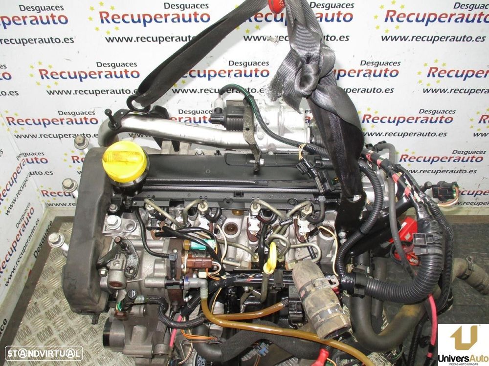 MOTOR COMPLETO RENAULT MEGANE II SEDAN 2005 -K9K728 - 1