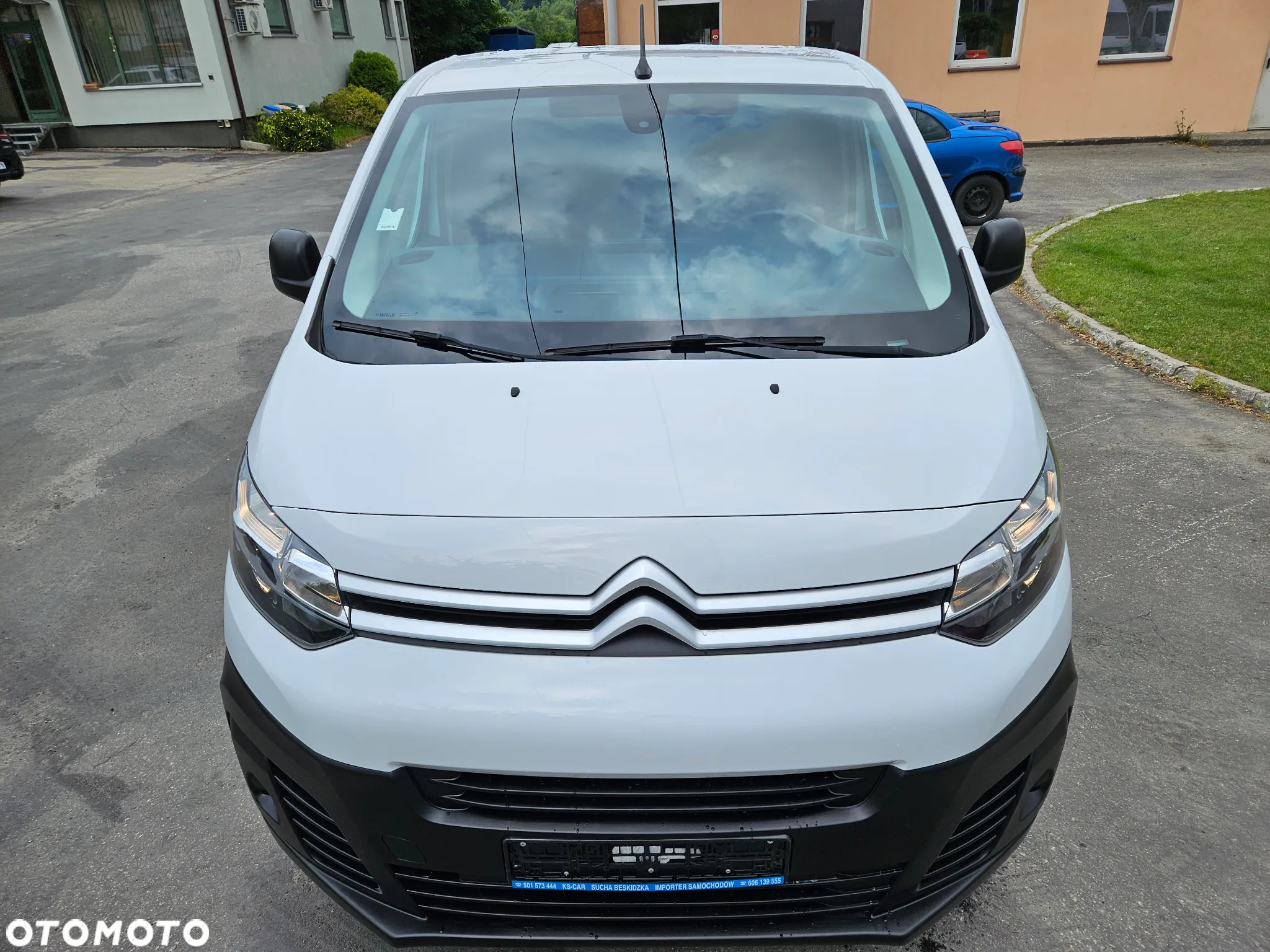 Citroën Jumpy rej 02.2024 przebieg 10500 klima tempomat grip control hak 3osobowy - 7