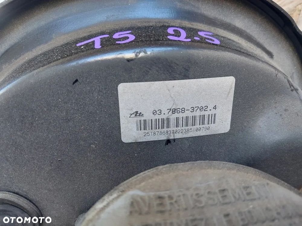 serwo pompa hamulcowa vw transporter caravelle multivan t5 2003-2009 - 3