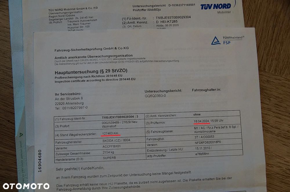 Skoda Superb 2.0 TDI Ambition DSG - 30