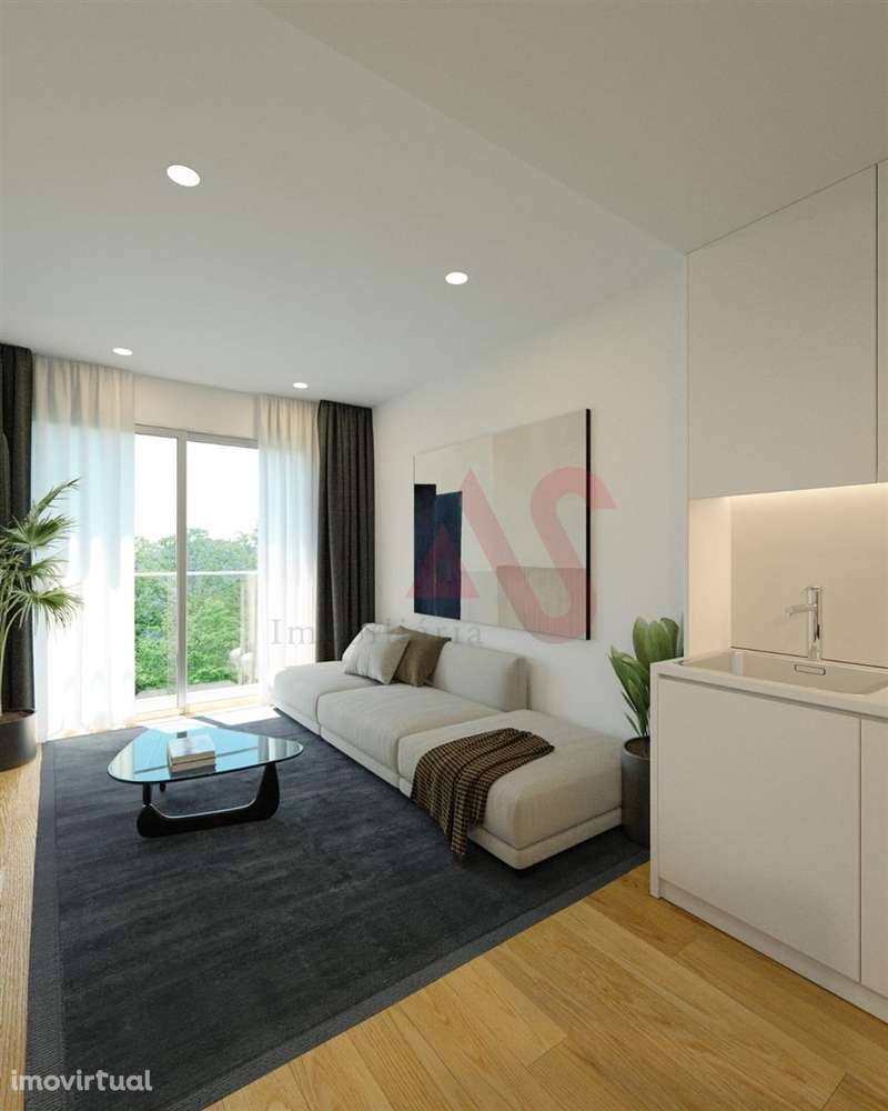 🏡 Apartamento T1 com Terraço de 32 m2 em Construção na Maia - Grande imagem: 4/6