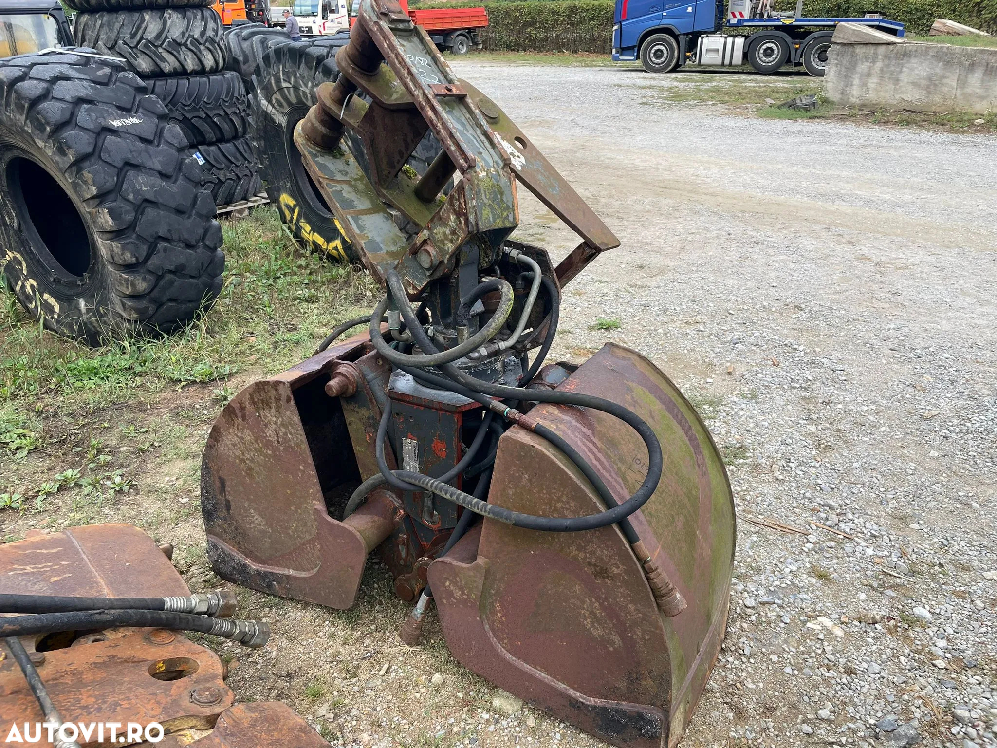 Graifer SCHAEFF pentru excavatoare, latime cupa 600 mm, sistem MS08 - 2