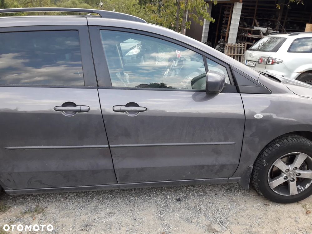 Mazda 5 05-10   Drzwi tylne prawe tył LEWY  W KOLOR 32S SZYBA BOCZNA oczna - 6