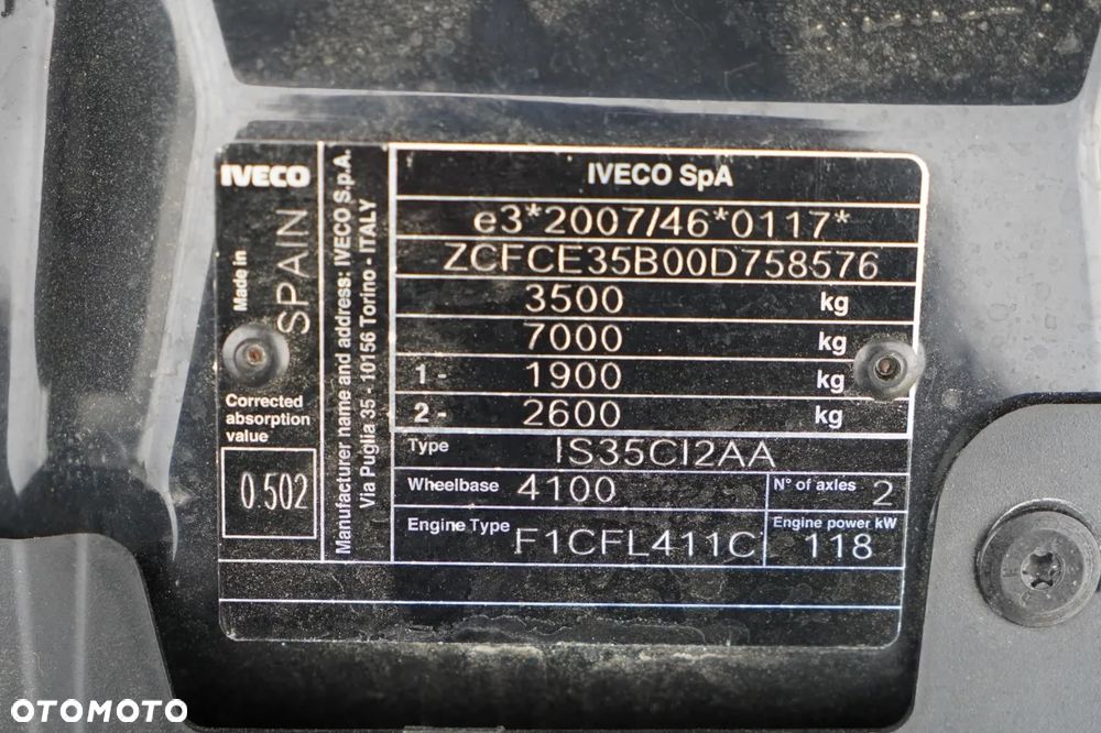 Iveco DAILY 35-160 / KONTENER 4,3 M / WINDA / BLIŹNIAK - 38