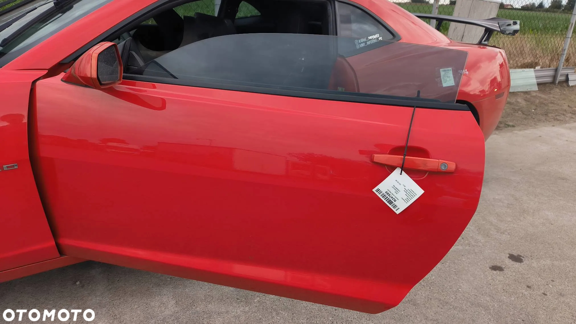 Drzwi prawe/ lewe kompletne bez lusterka Chevrolet Camaro Coupe RS 3.6 V6 2011 - 4