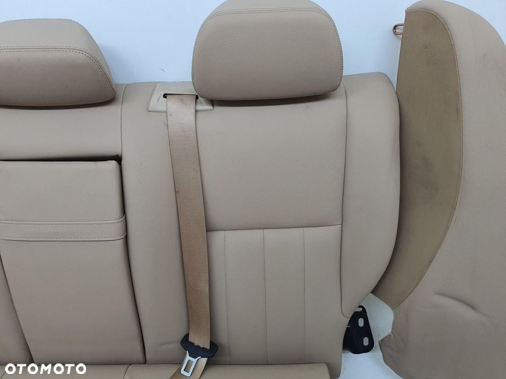 KANAPA TYLNA TYŁ SKÓRA MERCEDES W204 SEDAN - 5