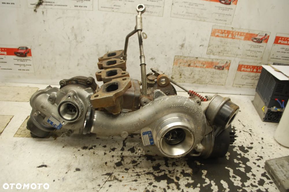 TURBOSPRĘŻARKA TURBINY 185097000 BITURBO VW CRAFTER II 2.0 TDI T6 - 2