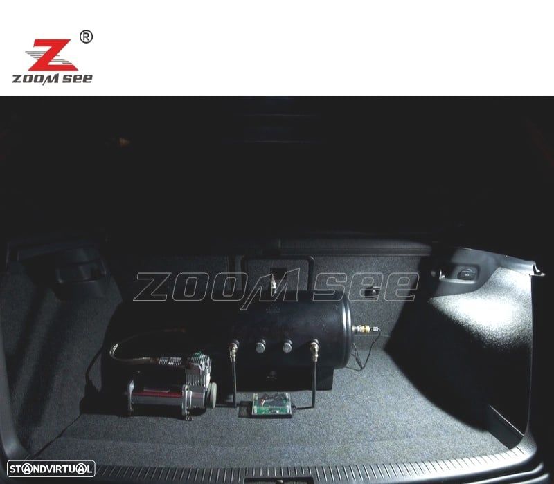 KIT COMPLETO DE 14 LÂMPADAS LED INTERIOR PARA VOLKSWAGEN VW GTI GOLF6 GOLF MK6 MK 6 VI MKVI 2010-20 - 5