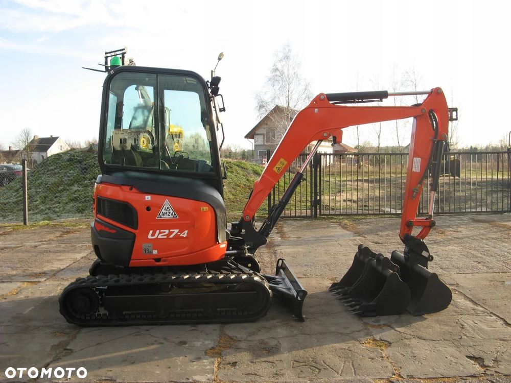 Kubota U27-4 2015 Minikoparka - 9