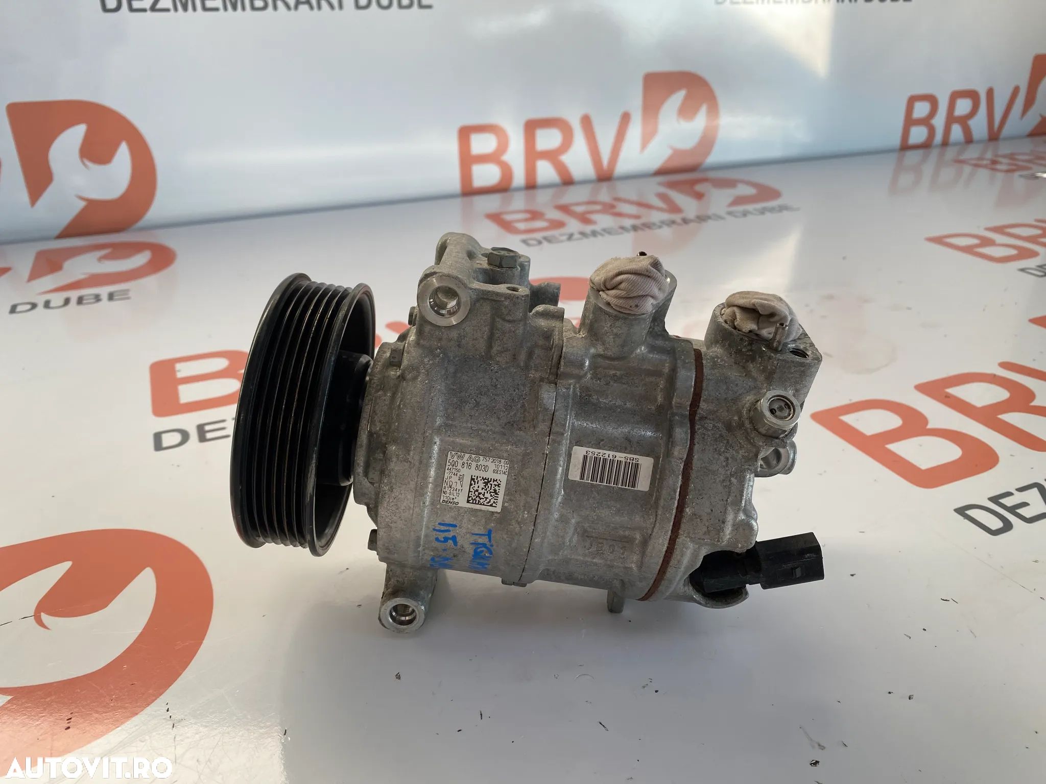 Compresor clima cod motor DAD / DPB (MK8) Vw tiguan / vw Golf 8 / Audi A3 / Skoda / Seat 1.5 tfsi motorizare - 1