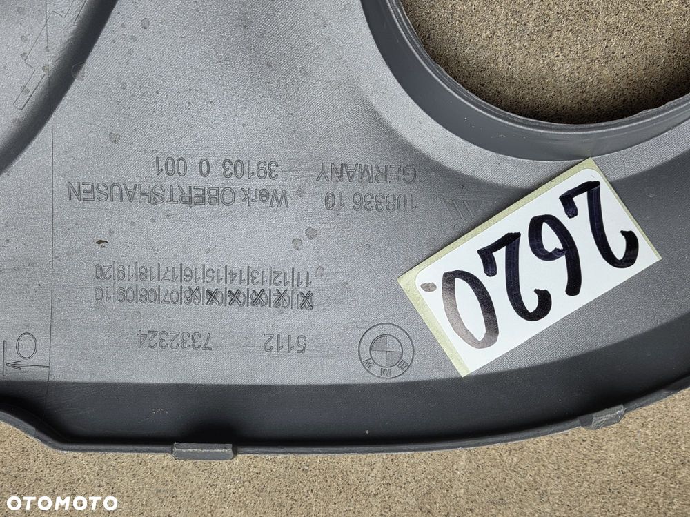 BMW X1 f48 15-22r 51127332324 spoiler zderzaka tył tylny - 7