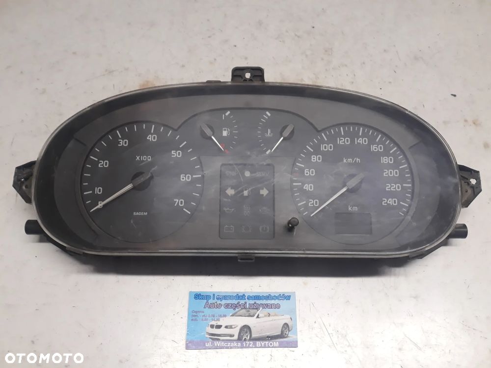 LICZNIK RENAULT MEGANE I 1,6 16V 2000r  7700427900A - 1