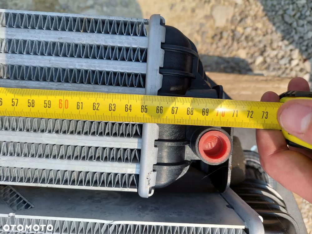 Chłodnica cieczy oleju wody zespół chłodnic intercooler Manitou MLT 733, 933, 1033 630, 730 - 12