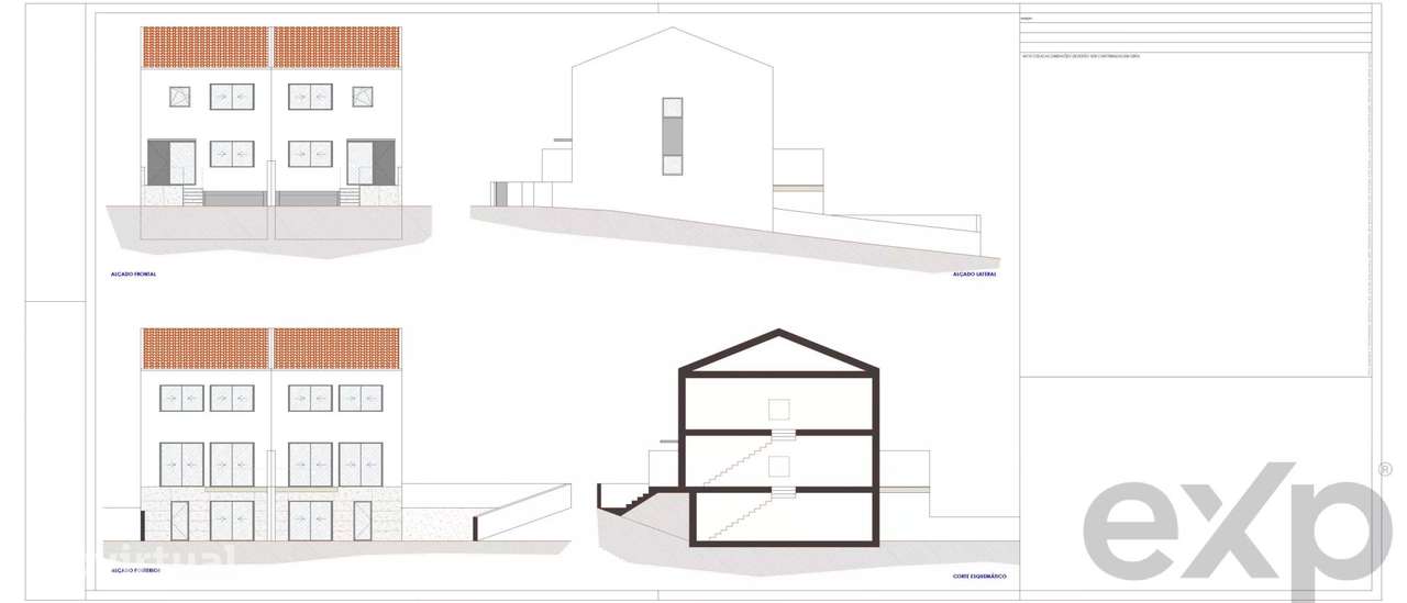 2 Terrenos com Projetos Aprovados para Moradias T3 – A 3 Minutos do Ce - Grande imagem: 2/6