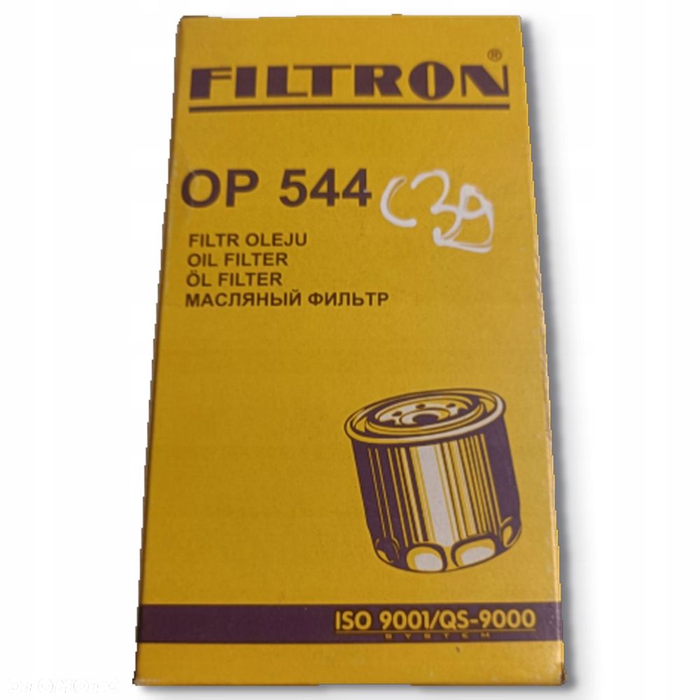 FILTR OLEJU Filtron OP 544 OP544 Audi Coupe B2 Ford Escort III IV Fiesta II - 1