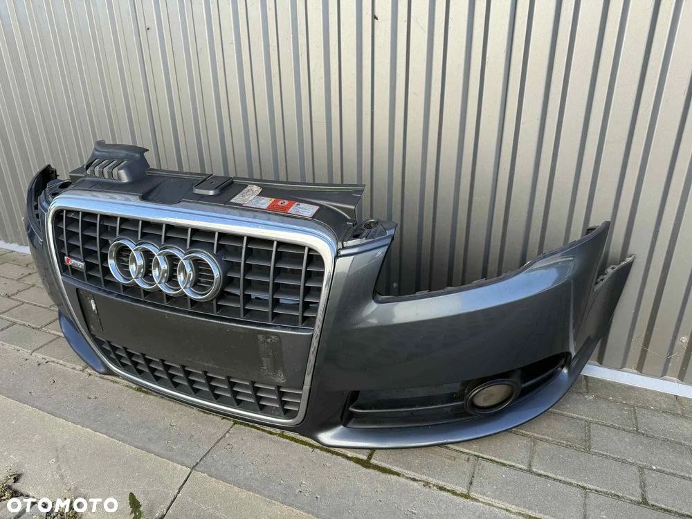 Audi A4 B7 S-line Zderzak przód przedni kompletny Grill Ładny LX7Z - 4