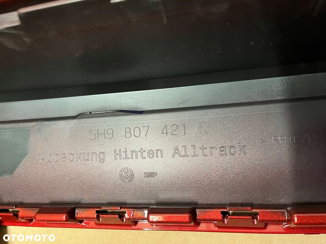 TYLNY ZDERZAK TYŁ VW GOLF VIII ALLTRACK GOLF 8 ALLTRACK 5H9807421D BORDOWY - 8
