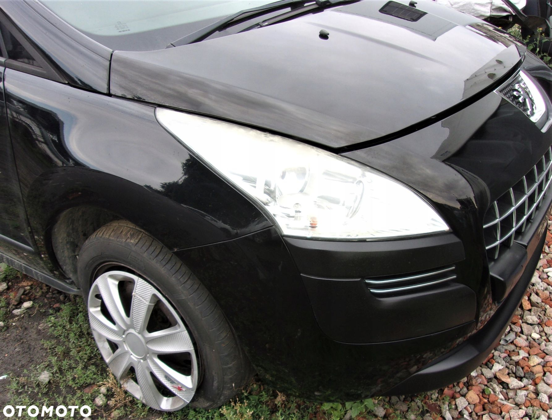 PEUGEOT 3008 I PRZÓD ZDERZAK BŁOTNIKI MASKA KTVD - 4